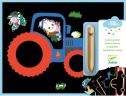 Auto da grattare per i più piccoli da Djeco