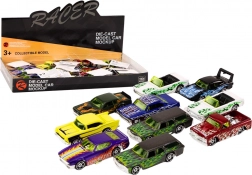 Metalowy samochód wyścigowy 1:64