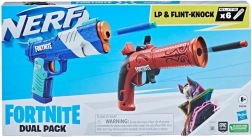 Nerf Fortnite dubbele blasterset met darts