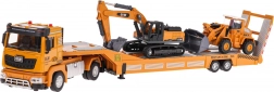 Construction Vehicles with Detachable Trailer
