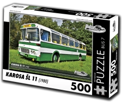 Puzzle Retro Cars Karosa ŠL 11 Bus (1980) 500 pieces