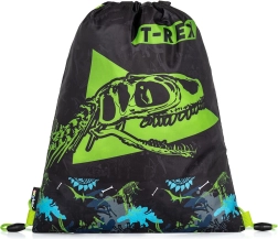 Tornazsák T‑Rex motívummal