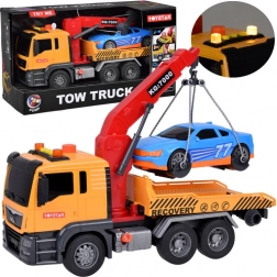 Play Set Tow Truck with Car and Sound and Light Effects