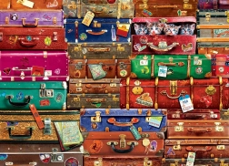 Puzzle EUROGRAPHICS – Travel Suitcases 1000 Pieces