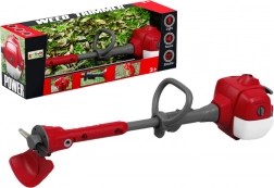 Dětská zahradní vyžínačka červená se zvuky na baterie
