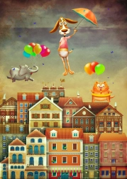 Puzzle ENJOY sopra la città – 1000 pezzi