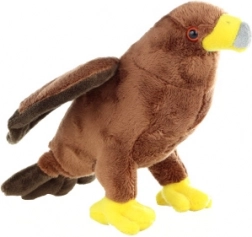 Aigle brun en peluche 16 cm