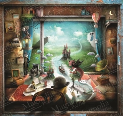 Magnolia Puzzle – Grandma’s Table, 1023 pieces