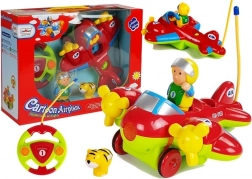 Muzikaal op afstand bestuurbaar vliegtuig met stuur