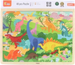 Wooden Puzzle Dinosaur World 48 Pieces