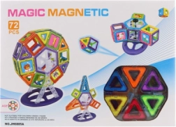 Magnetic building set 72 pcs