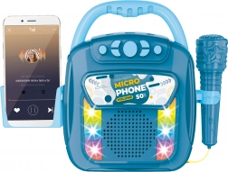 Musikboks med mikrofon og Bluetooth 28 cm