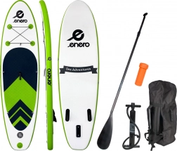 Enero paddleboard 275 × 76 × 10 cm zeleni/crni/bijeli