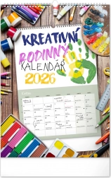 Calendario familiare creativo 2026