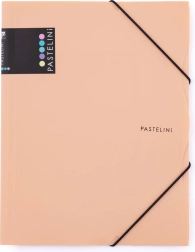 Zložka s gumou A4 marhuľová PASTELINI