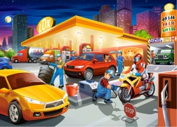 60-Piece Puzzle – Gas Station