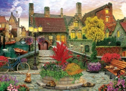Puzzle Life in the Old Town 1000 Pieces