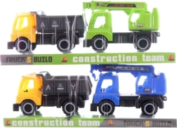 Bausatz mit Bauwagen und Kran