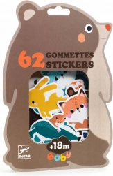 Djeco i miei primi adesivi – animali del bosco