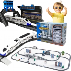 Set di treno elettrico Pista con ponte levatoio 366 cm