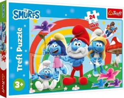 Puzzle 24 maxi – giornata dei Puffi – The Smurfs