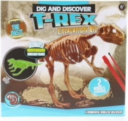 Chiseling Dinosaurs Glow-in-the-Dark T‑Rex