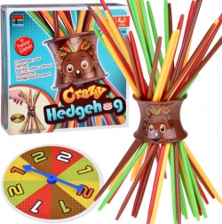 Spretnostna igra Crazy Ježek barvne palčke
