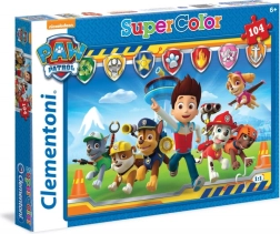 Puzzel 104 stukjes Super Kleuren Paw Patrol
