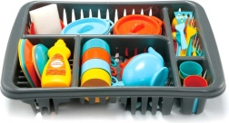 Dish Set for Little Homemakers with Drainer