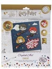 Crystal Art postkort Harry Potter Flying High 18 × 18 cm
