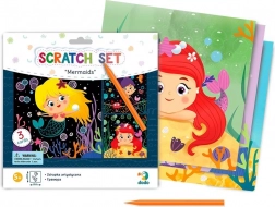 Scratch Art Pictures DODO Mermaids 20 × 20 cm