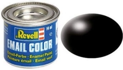 Revell syntetická polomatná černá barva pro modely