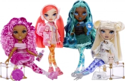 Rainbow High Sparkle & Shine – punčka z mehurčkastimi nogami in dodatki