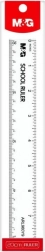 Règle en plastique transparente M&G 20 cm