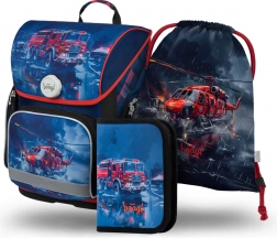 Školski set Spasioci: torba, pernica i vrećica