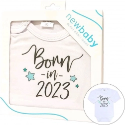 Babyromper met print New Baby Born in 2023 – cadeauverpakking