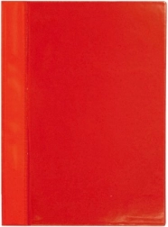 Classeur rapide A4 en PVC avec pochette avant – rouge