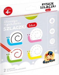 Long Coloring Books and Templates: Pattern Drawing for Kids 4+