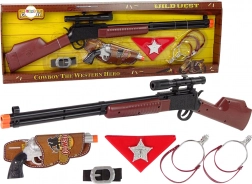 Sheriff Cowboy Set – Rifle and Revolver for Kids