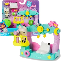 Gaby’s kattenhuis – Pandy Paws balkon met figuur en accessoires