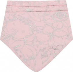 Detský bavlnený nákrčník NEW BABY NUNU ružový veľkosť M