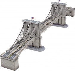 Puzzle 3D in metallo METAL EARTH Premium Series – Ponte di Brooklyn