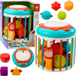 Interaktivna čutna kocka z lisico, lučkami in zvoki