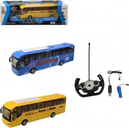 Távirányítós busz világítással