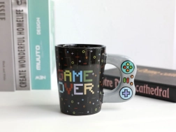 Mug Let's Play Game Over