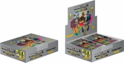 MINECRAFT collectible cards – display of 18 packs