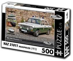 Retro Cars Puzzle VAZ 21011 Volkspolizei 500 pieces