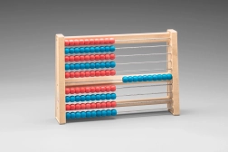 Wissner Blue-Red Sliding Abacus