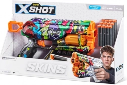 X-SHOT Skins Griefer Graffiti blaster with 12 foam darts