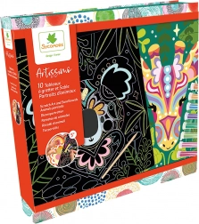 Set Creativo Artissimo XXL - Grattage e Sabbiatura Ritratti di Animali